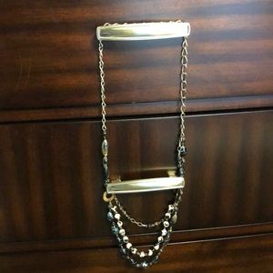 Long statement necklace